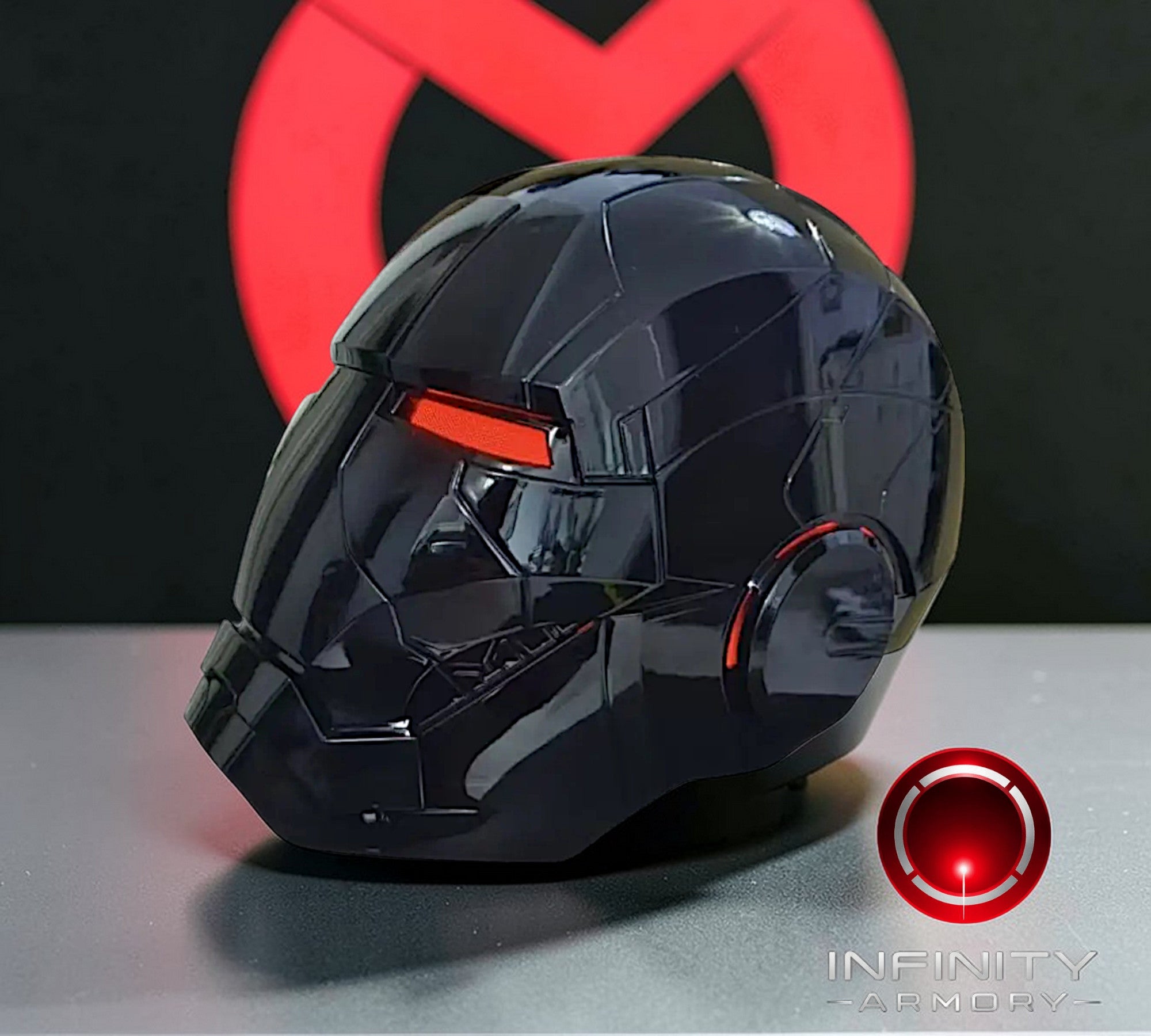 Wearable Iron Helmet (LED + Voice Control + Remote) - Special Colors