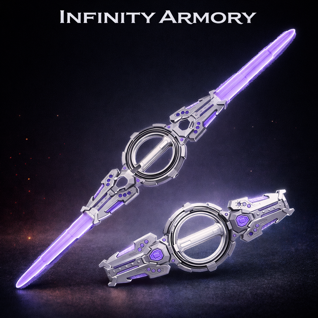 Rotating LED Light Saber Sword (Multi-Color Flash + Sound)