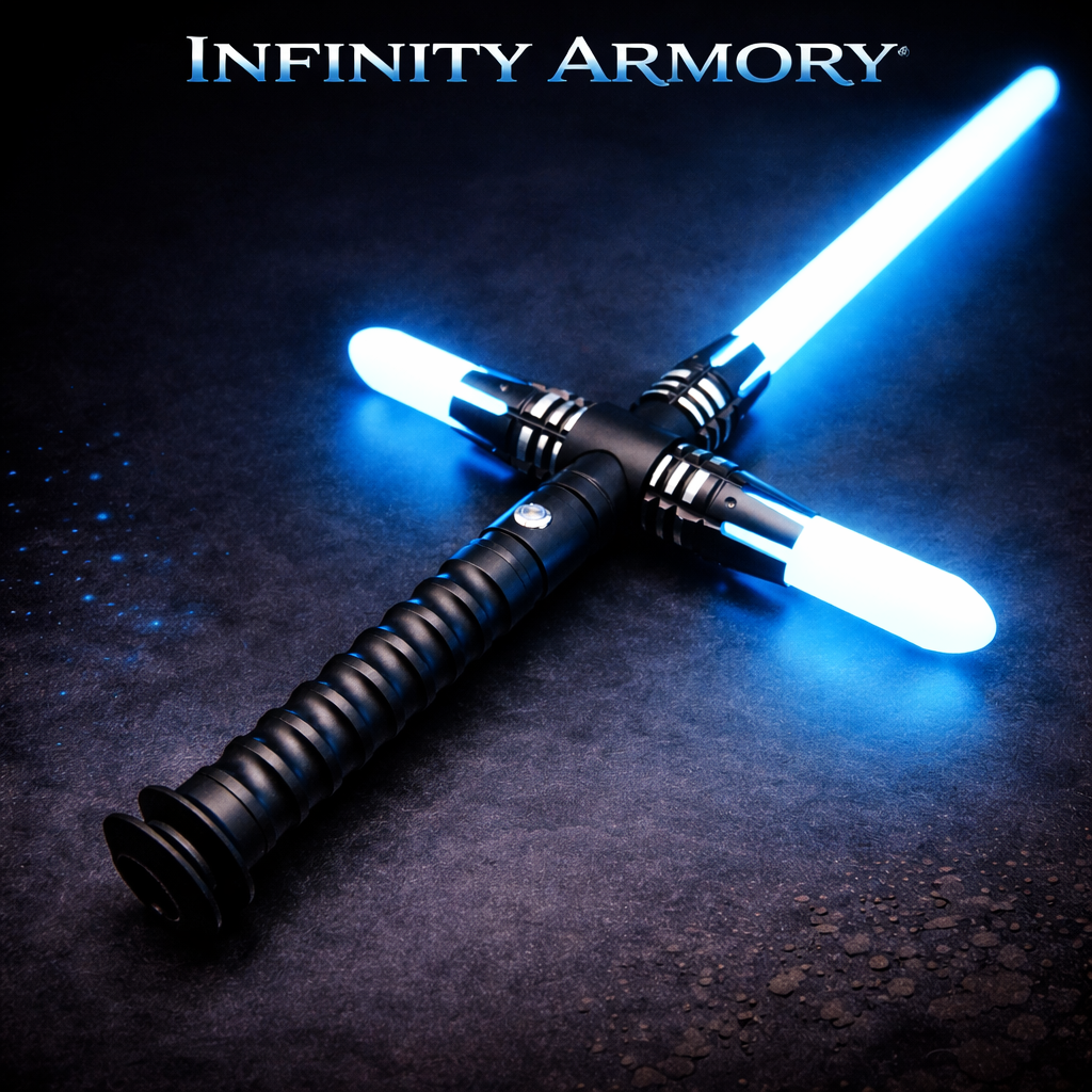 RGB Smooth Swing Lightsaber – Metal Hilt | 12 Colors | Flash on Clash | Removable Blade