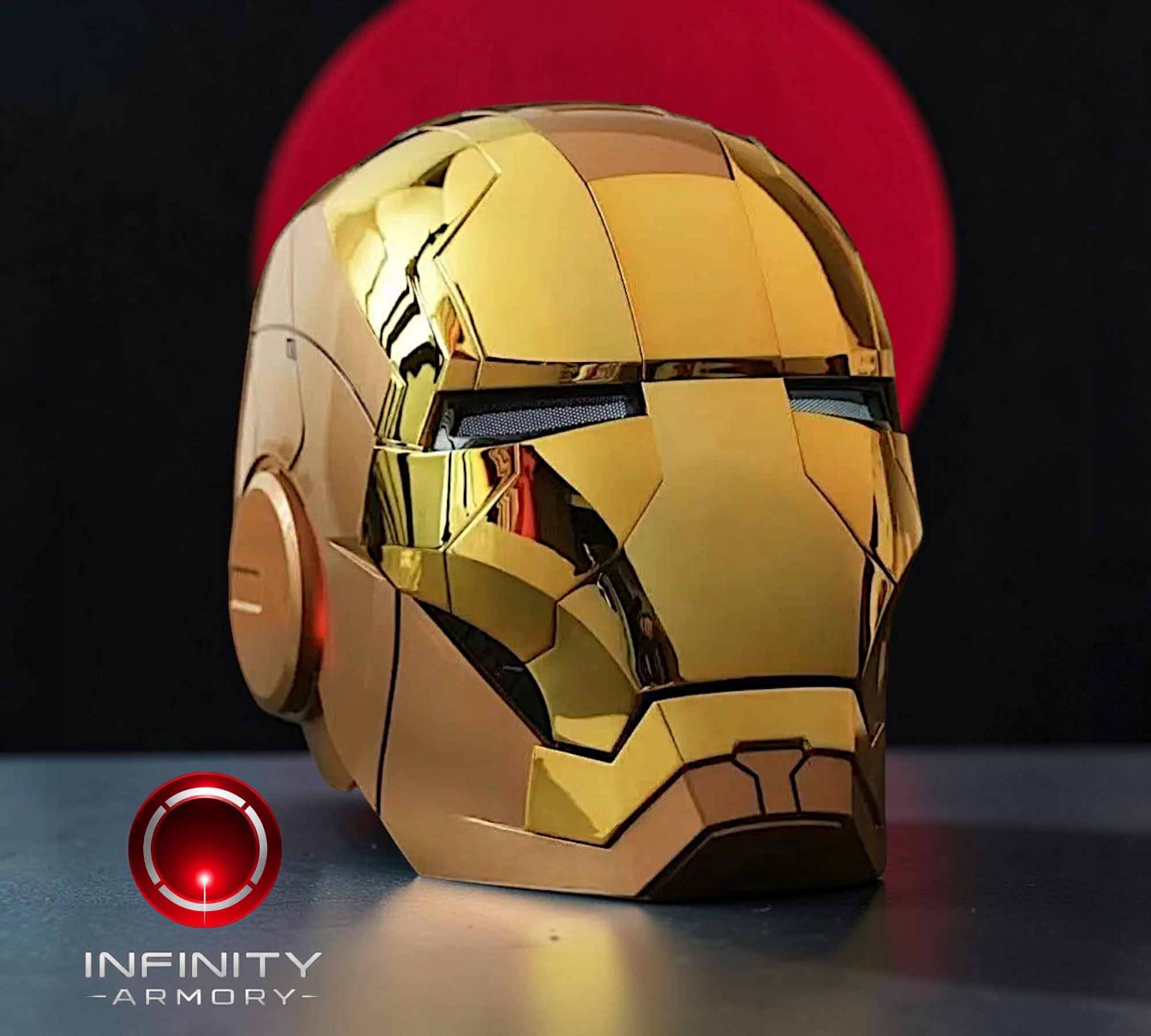 Wearable Iron Helmet (LED + Voice Control + Remote) - Special Colors