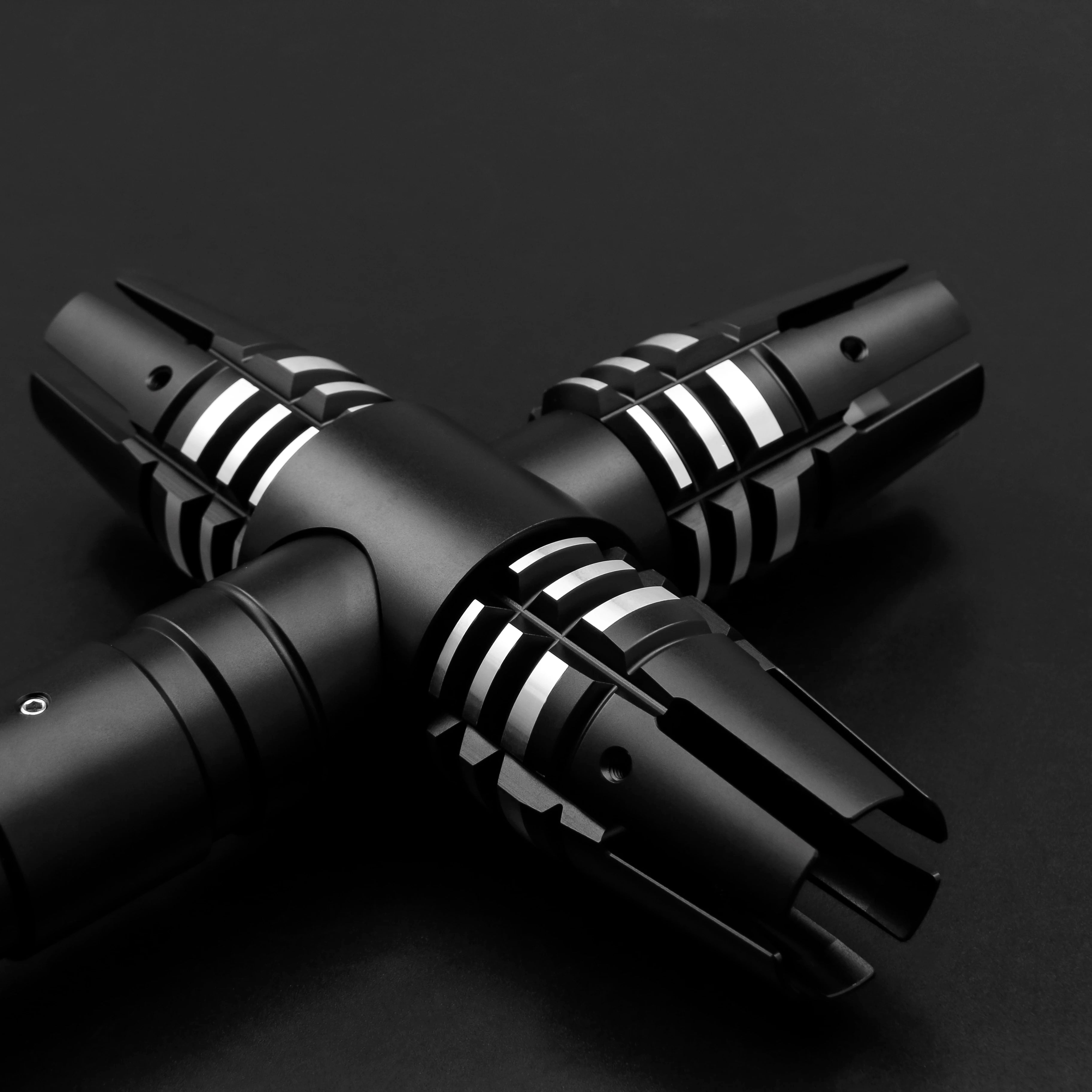 RGB Smooth Swing Lightsaber – Metal Hilt | 12 Colors | Flash on Clash | Removable Blade