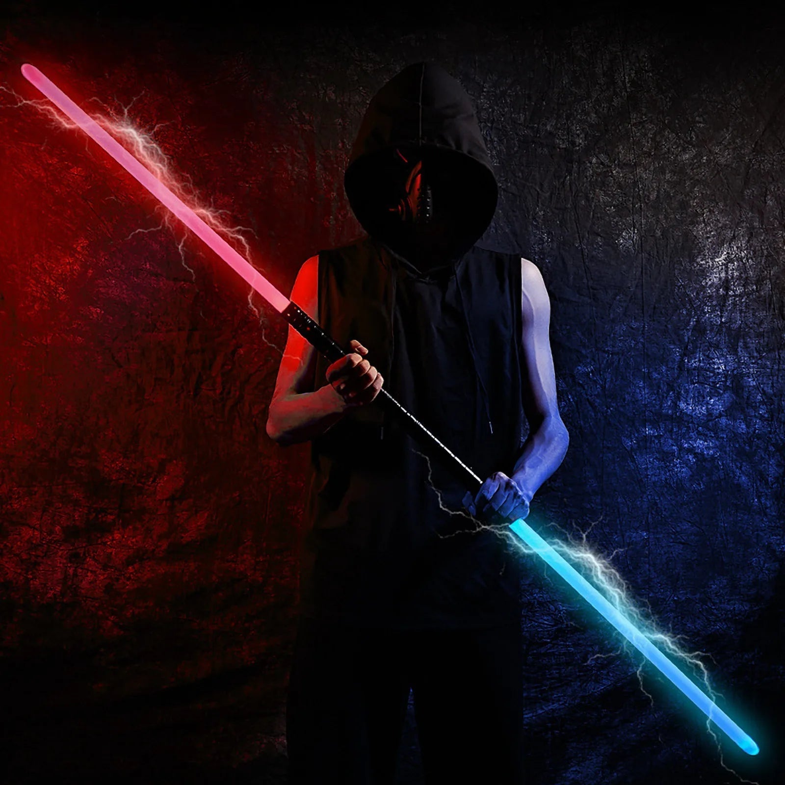 RGB 15-Color Metal Lightsaber – Dual Connect Edition