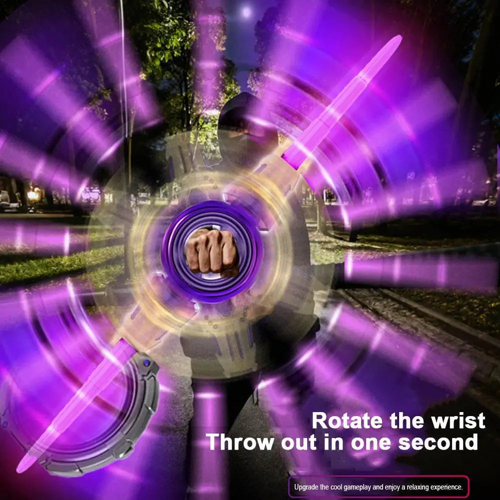 Rotating LED Light Saber Sword (Multi-Color Flash + Sound)