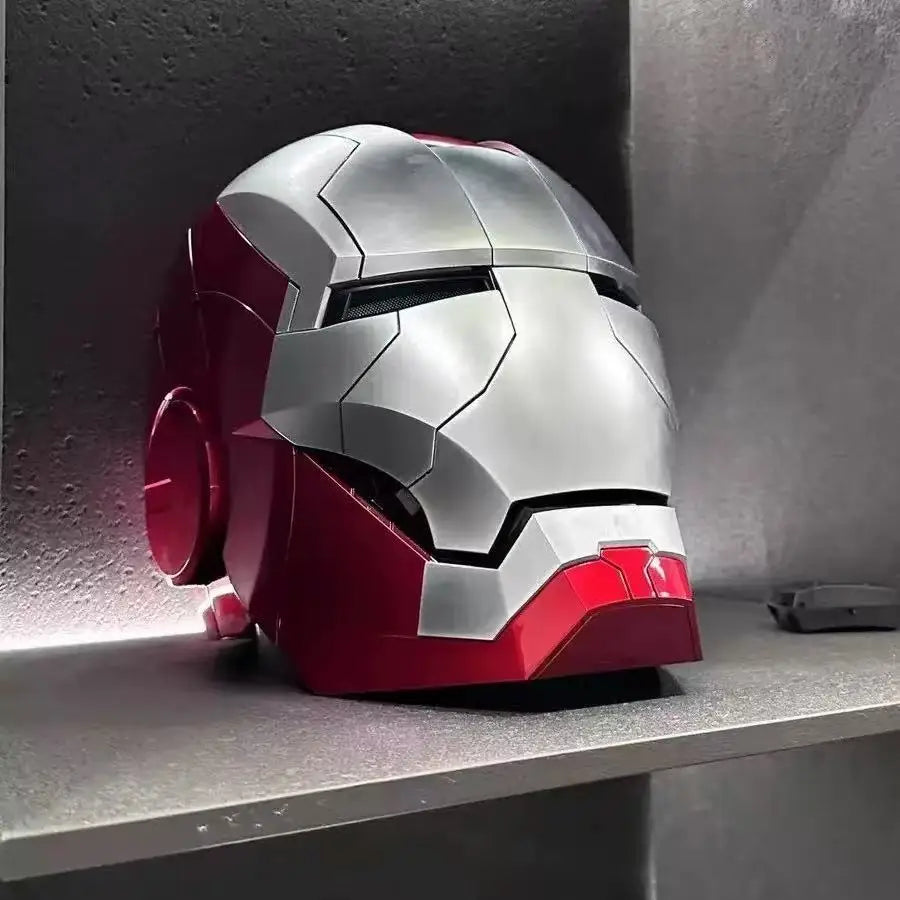 Wearable Iron Helmet (LED + Voice Control + Remote) - Main Colors