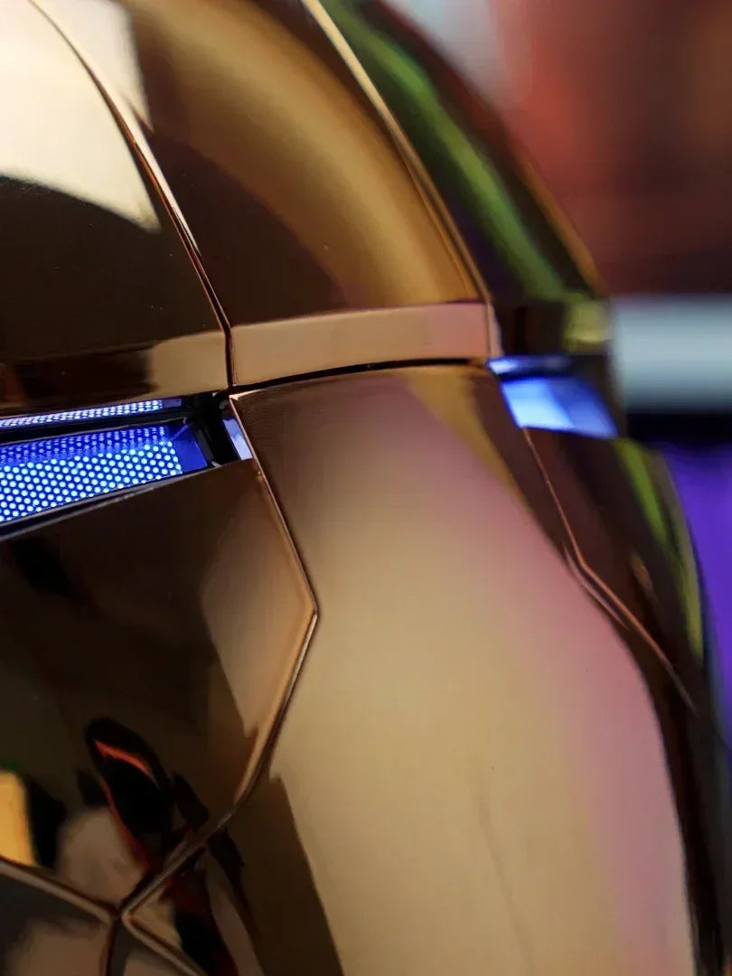 Wearable Iron Helmet (LED + Voice Control + Remote) - Main Colors