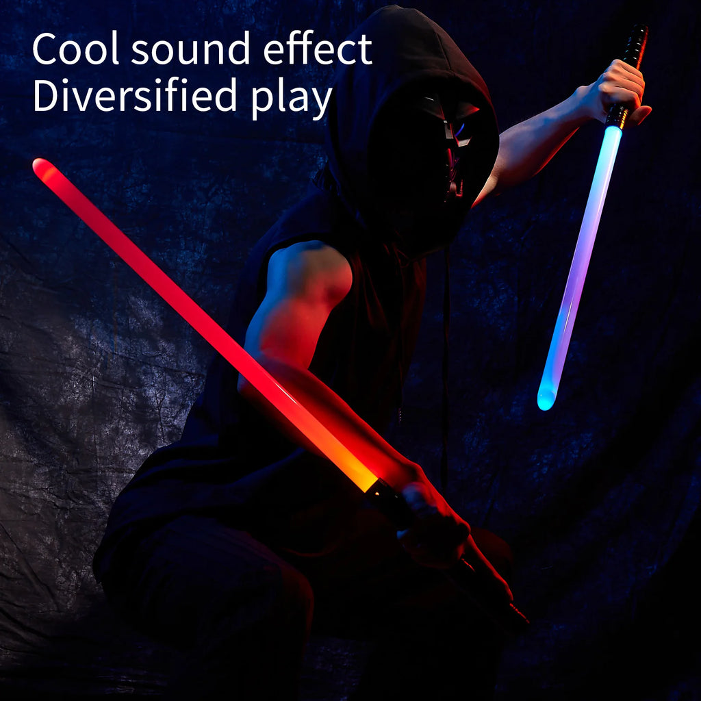 RGB 15-Color Metal Lightsaber – Dual Connect Edition
